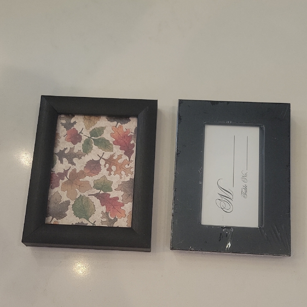 Black Picture Frame Set